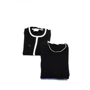 Shadow Lion Women's Crewneck Long Sleeve Sweater Black Size S Lot 2